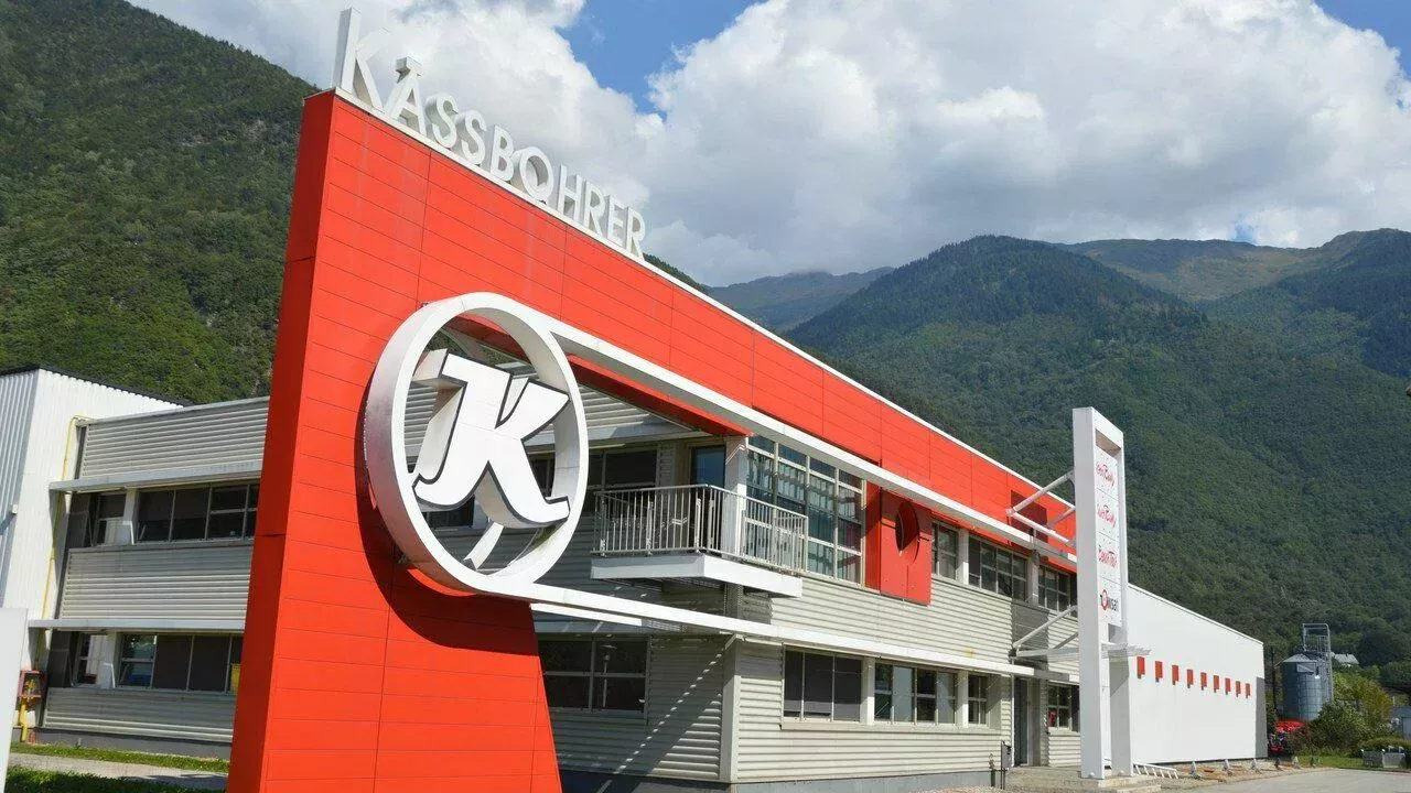 Der Standort der Kässbohrer Geländefahrzeug AG in Tours en Savoie, Frankreich