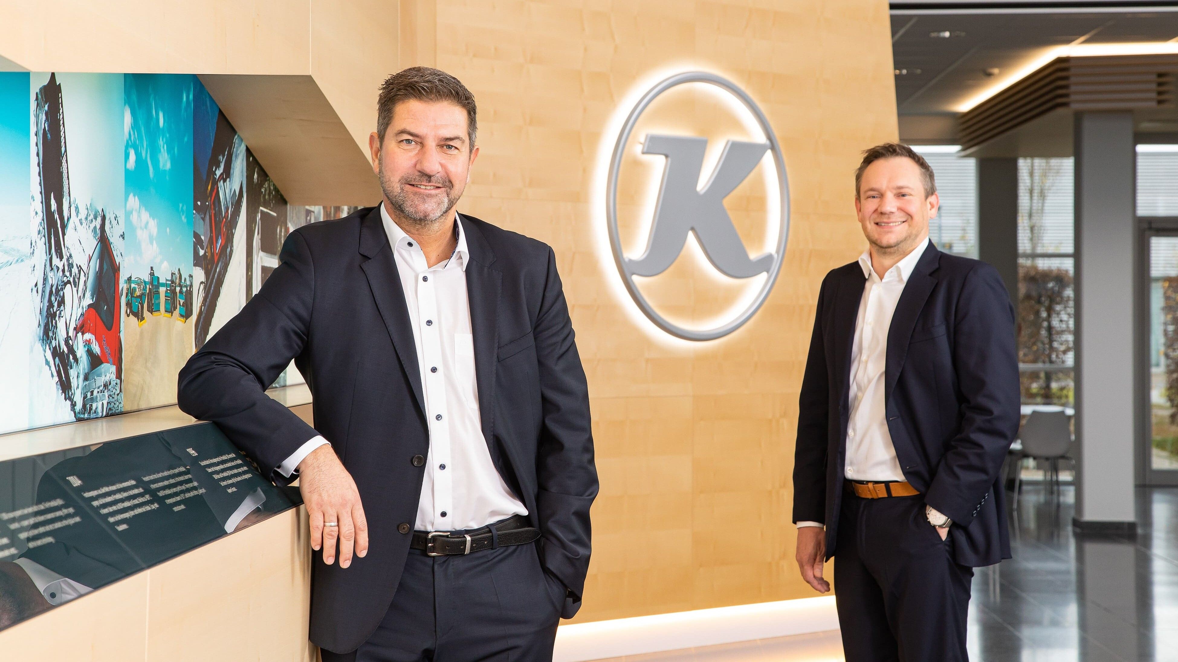 Jens Rottmair, Vorstandssprecher und Steffen Kaiser, Vorstand Finanzen und Digitalisierung Jens Rottmair und Steffen Kaiser