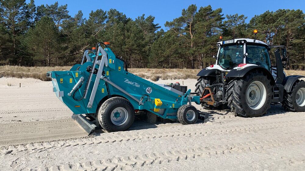 Il nuovo BeachTech 1500 in uso al Mar Baltico