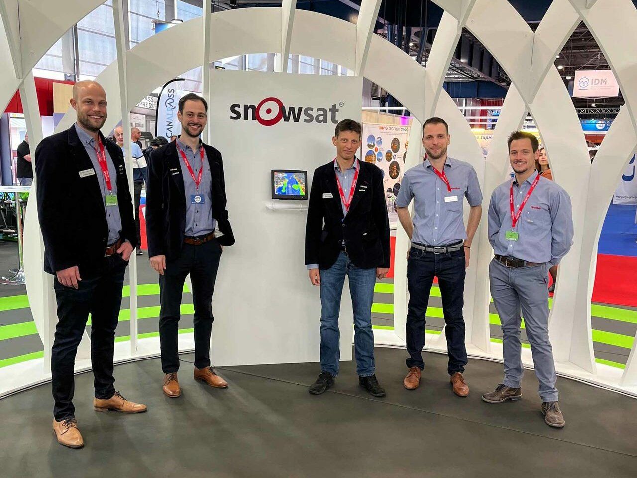 Das SNOWsat Team auf der Mountain Planet