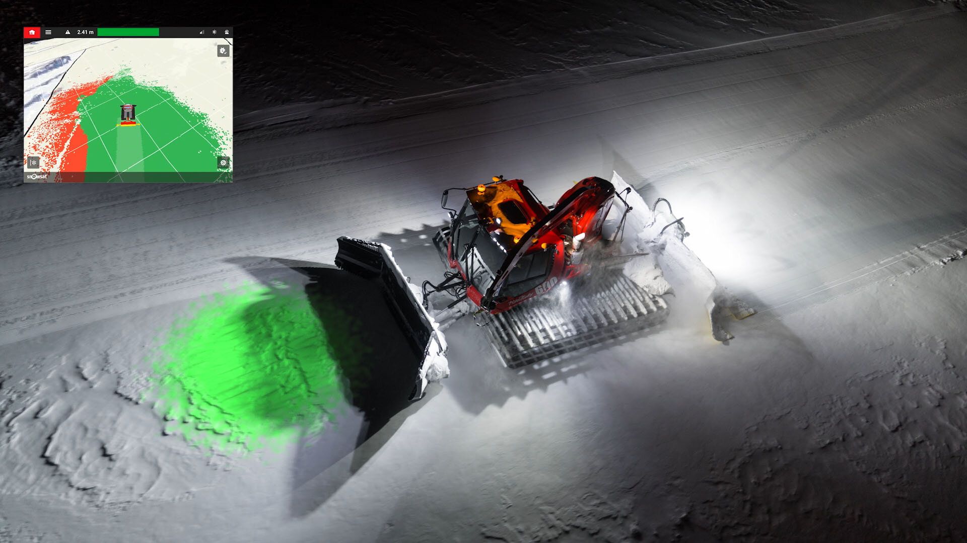 Predictive snow depth measurement: SNOWsat LiDAR