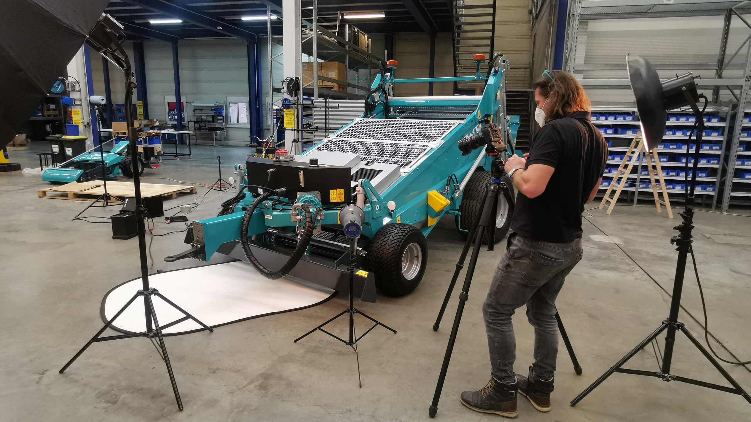 BeachTech 1500 im Showroom Realizzazione di
