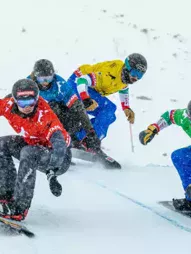 Kässbohrer PistenBully Sponsoring: Snowboard Cross Montafon