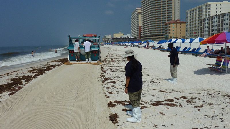 BeachTech en la marea negra del Golfo de México